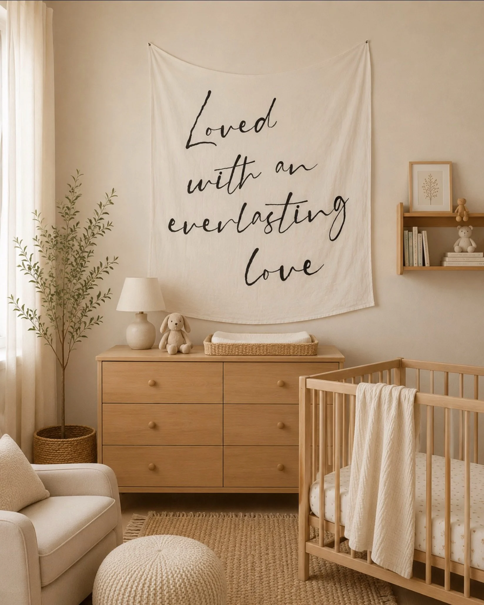 Loved With An Everlasting Love 🤍

#swaddledandsurrounded #babygift #memories #newborn