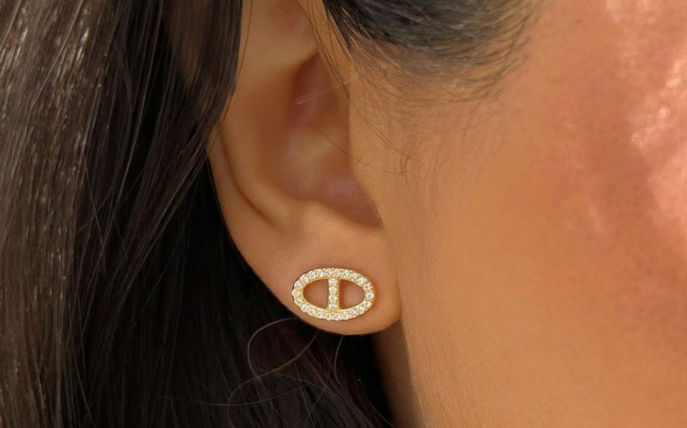The "Pig's Nose" Pavé Studs