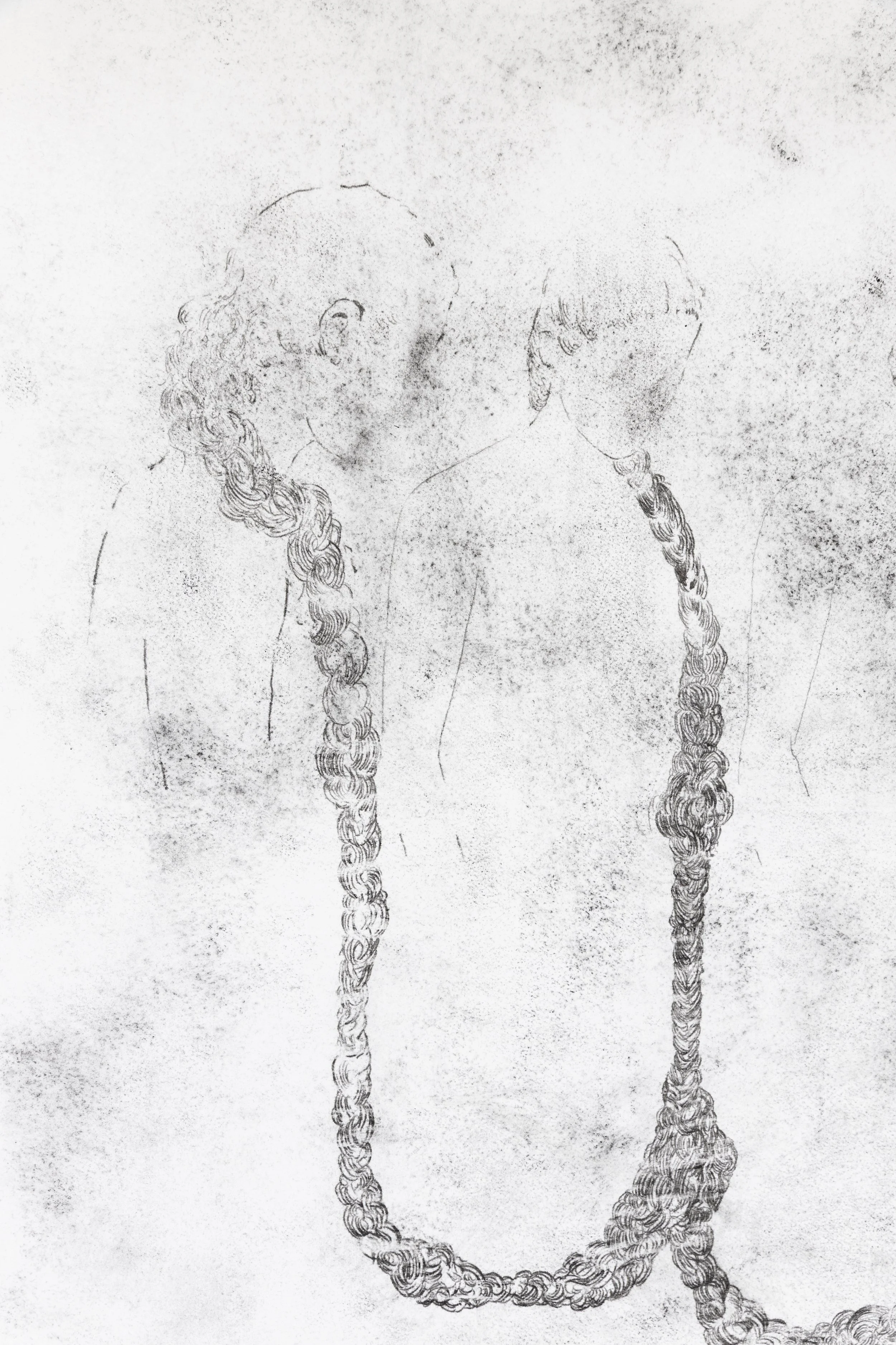 Verflochten   Monotypie   60 x 42   2026