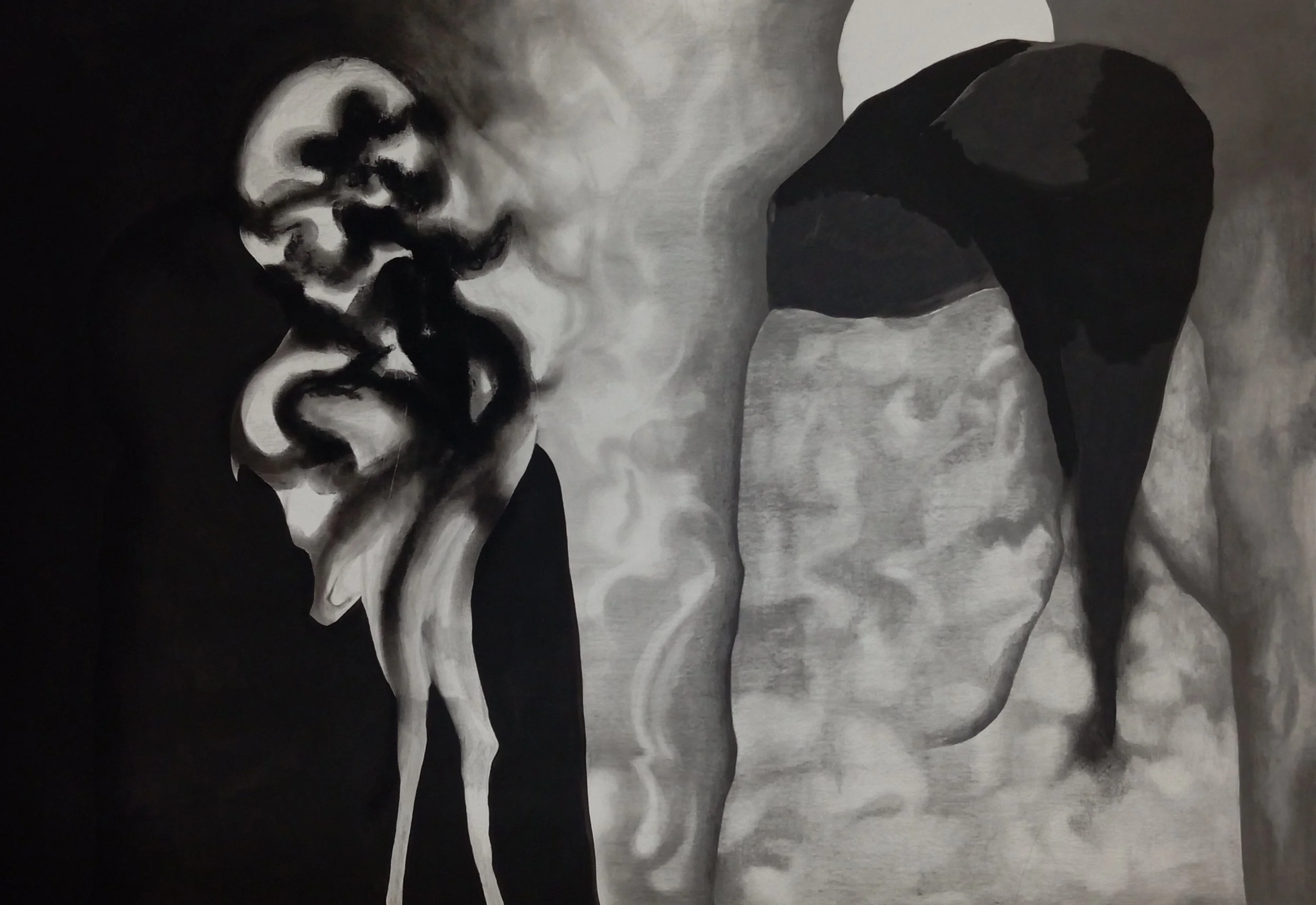 ohne Titel   Graphit auf Papier   29,7 cm x 42 cm      2024