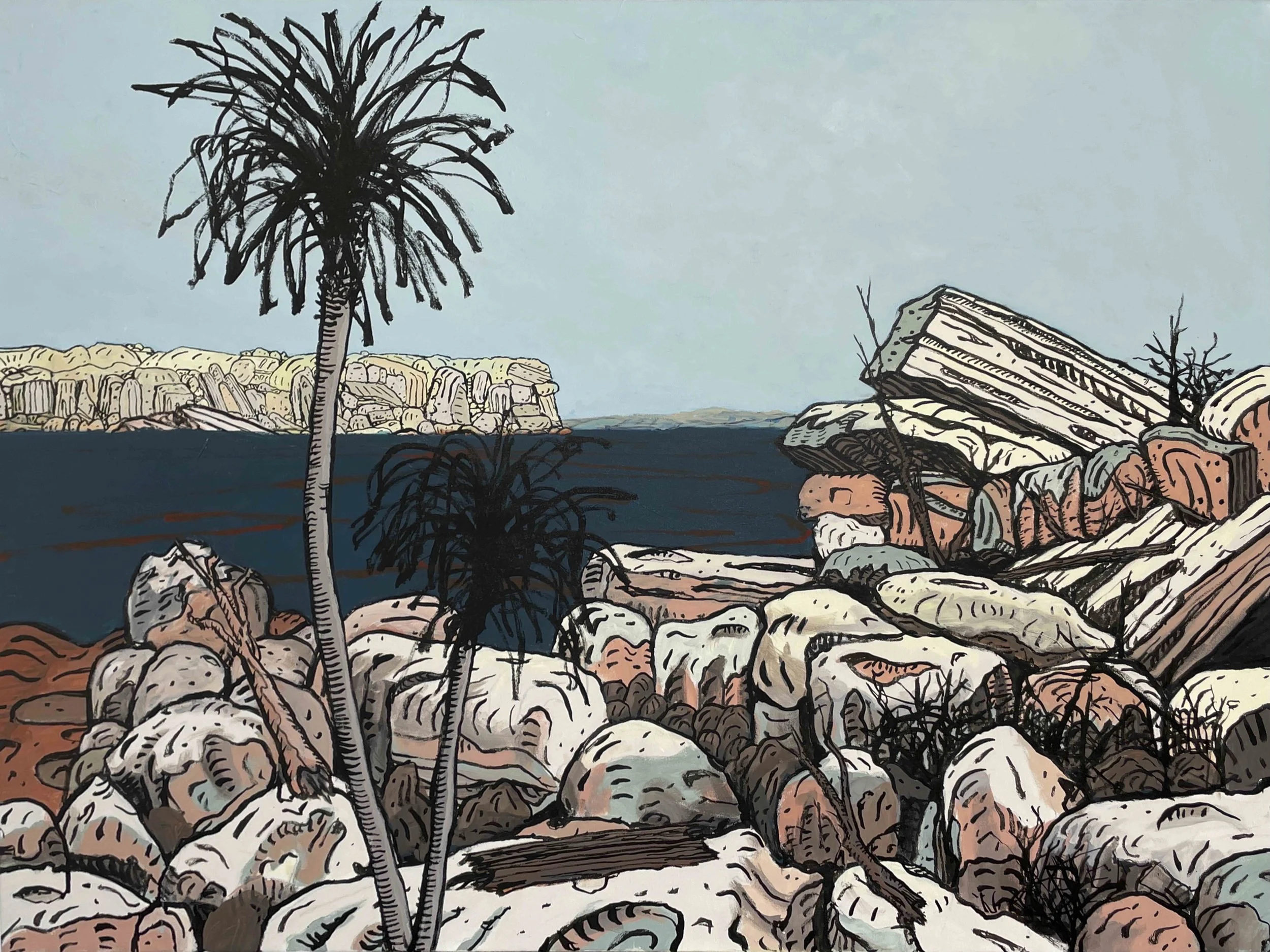 Harbour Composition (2021 Blacktown City Art Prize Finalist)