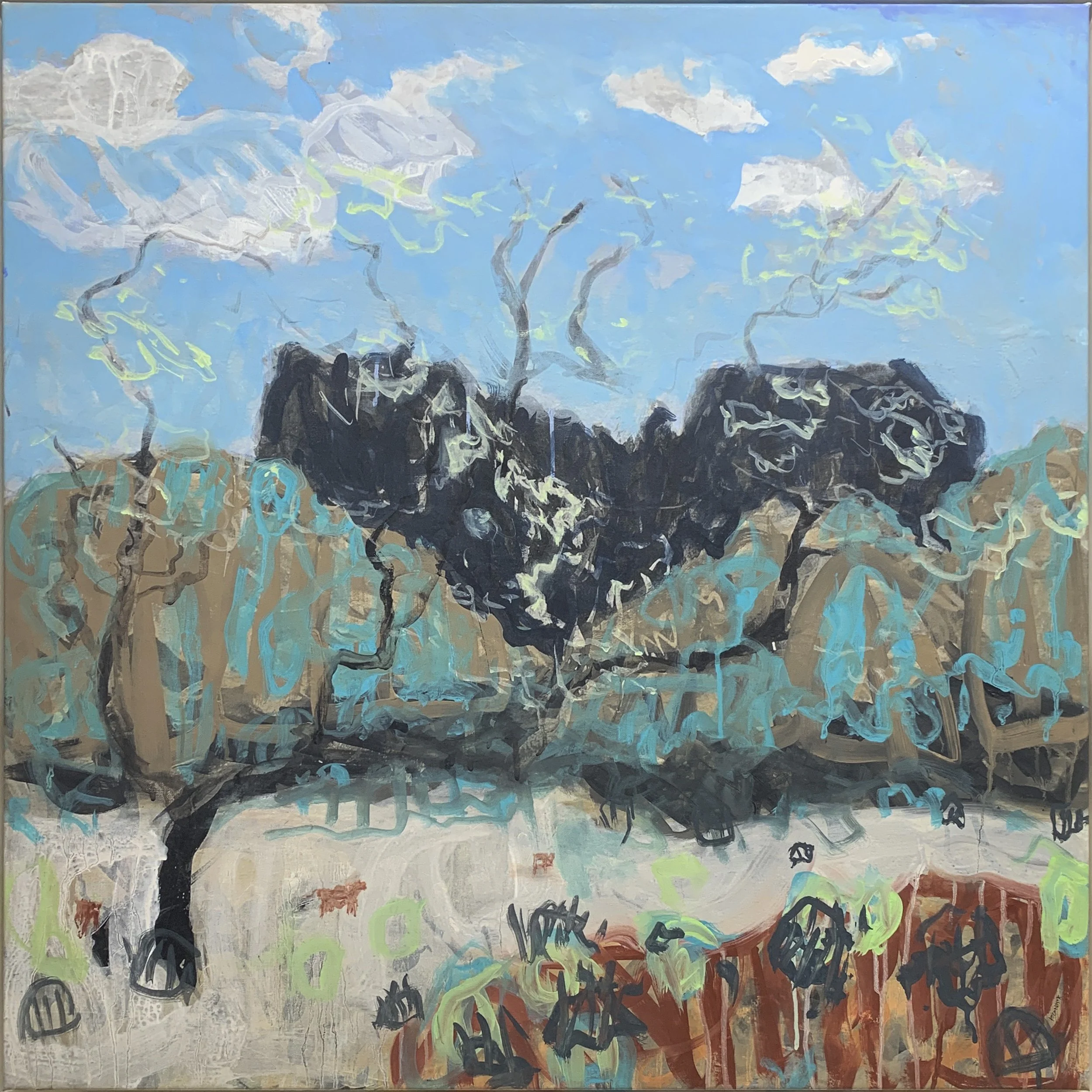 The Spinx, Arrernte (MacDonnell Ranges) (2020 Paddington Art Prize Finalist)