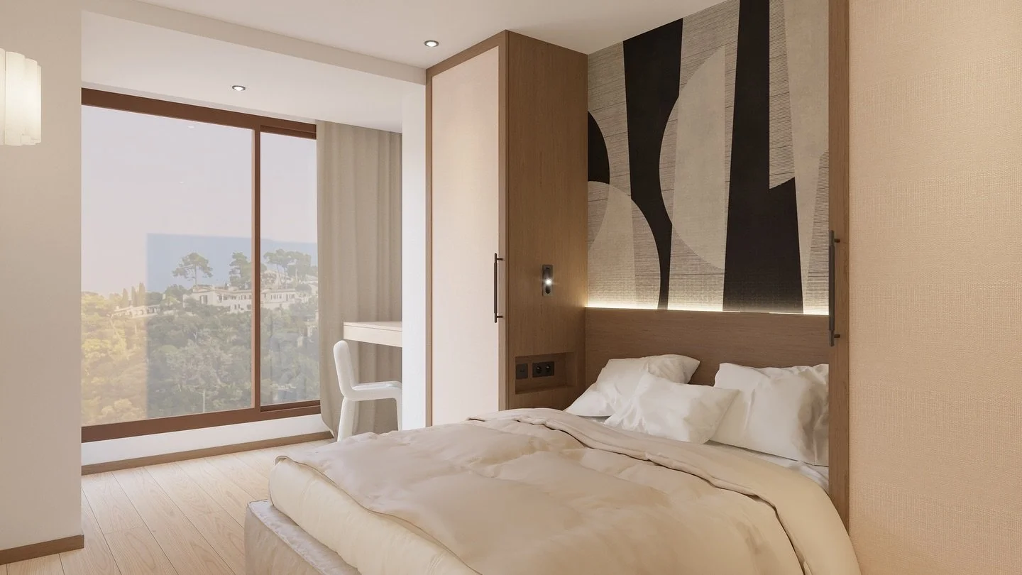 Master Bedroom in our latest project. 

#interiordesign #interiorarchitecture #luxuryinteriordesign #moderndesign #luxuryliving 
#elegantspaces #luxuryrealestate #interiorgoals