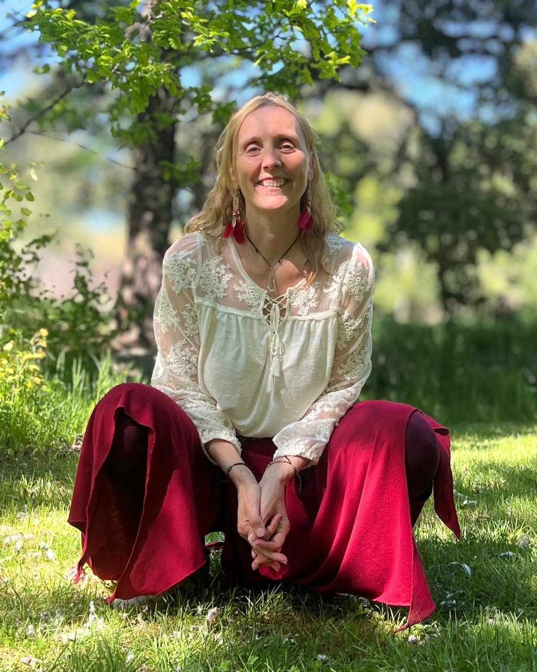 Annica Hill smiling relaxed and confident.