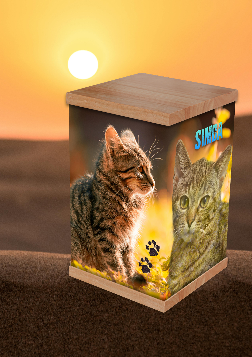 Learn how to care for, clean, and safely display your custom photo-wrapped pet cremation urn. Read our guide to protect your pet memorial keepsake for years to come.