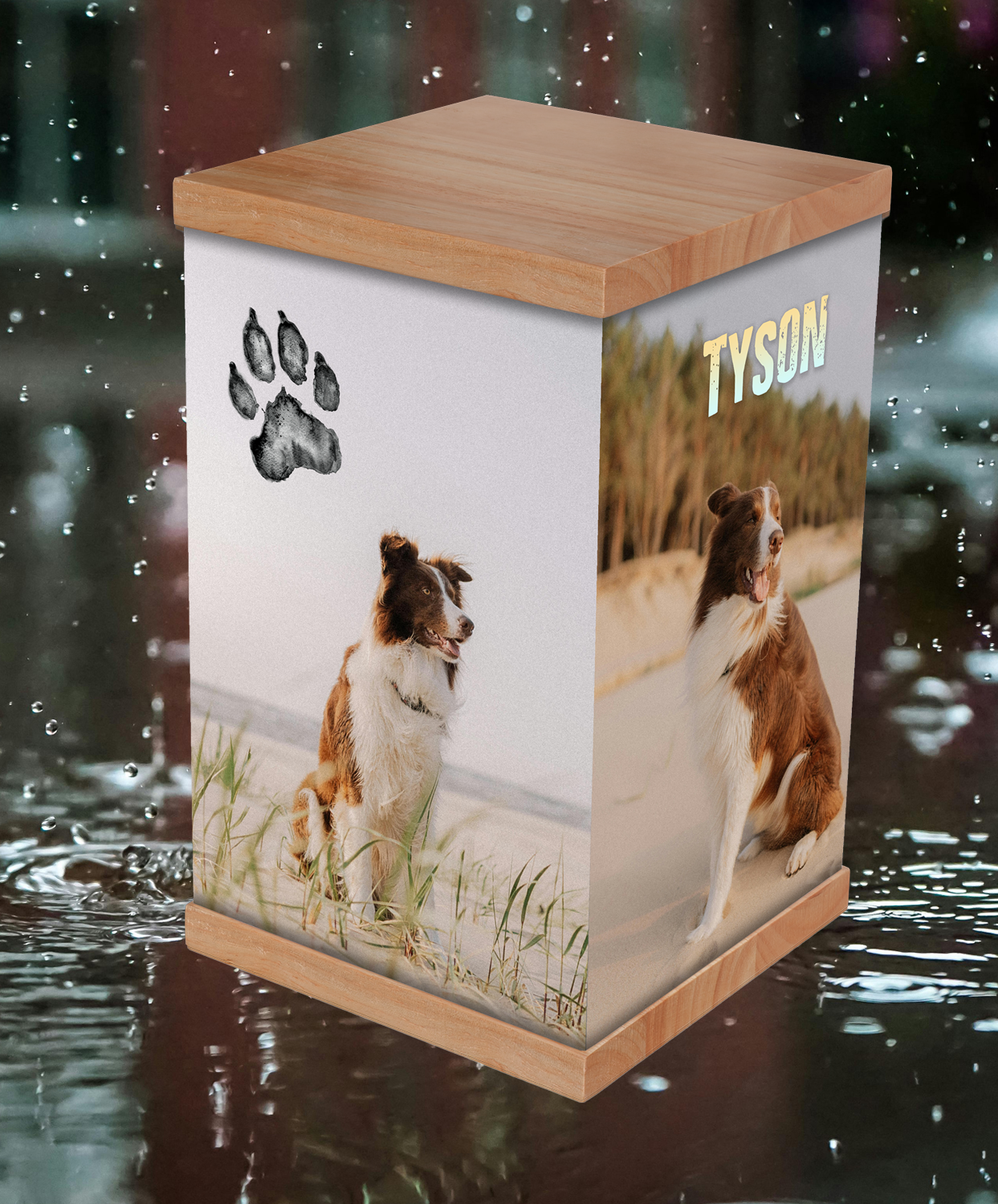 Learn how to care for, clean, and safely display your custom photo-wrapped pet cremation urn. Read our guide to protect your pet memorial keepsake for years to come.