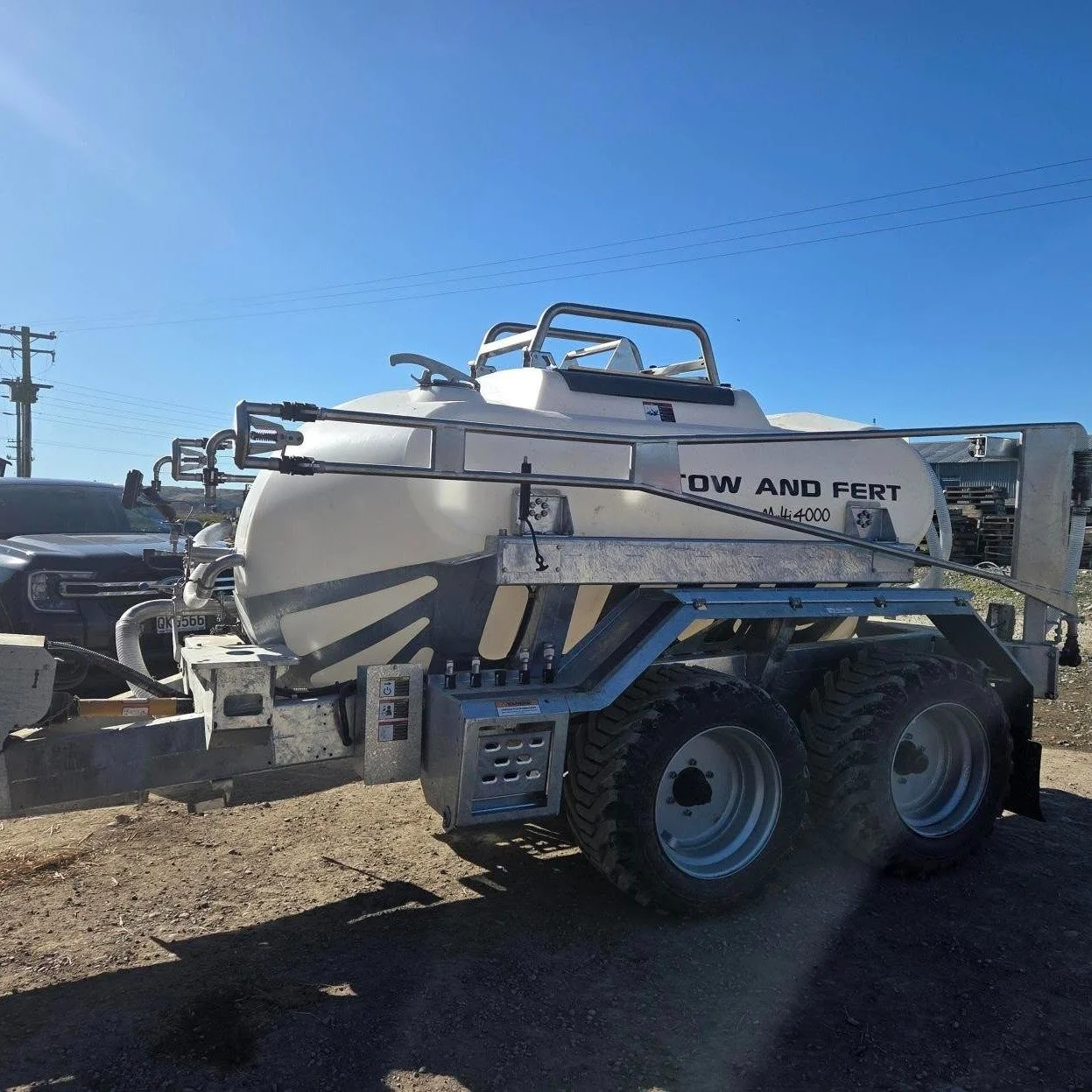 Tow and Fert liquid nitrogen sprayer Jackson Spreading