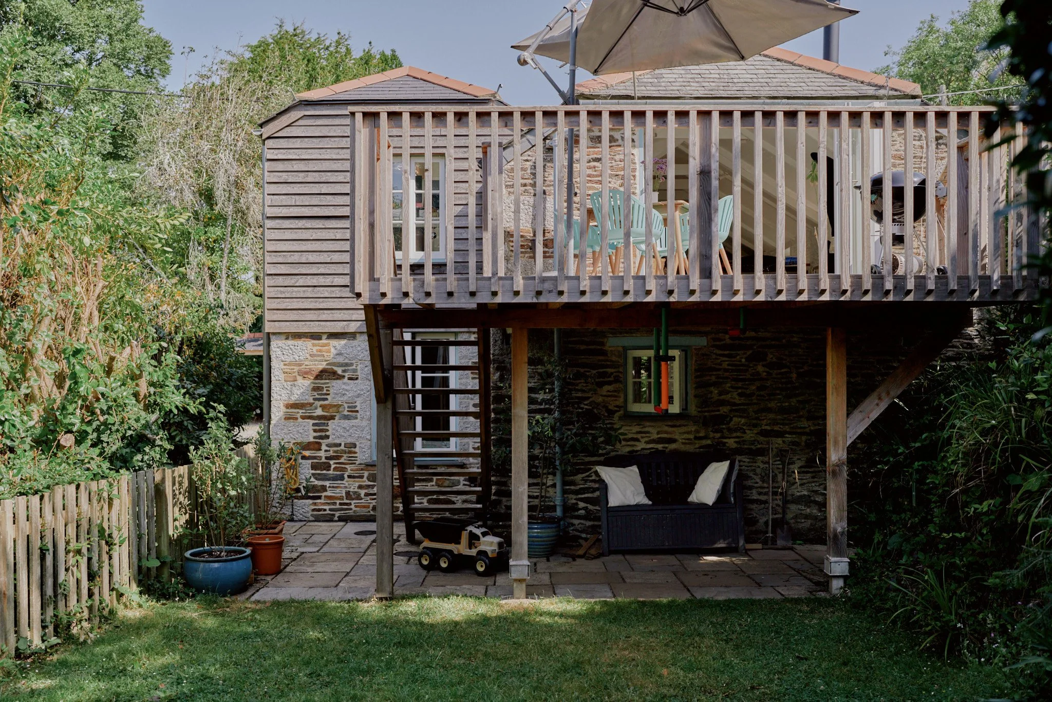 Rear elevation, Stable Cottage