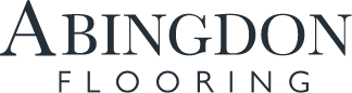Text logo reading 'A BINGDON FLOORING' in black and purple