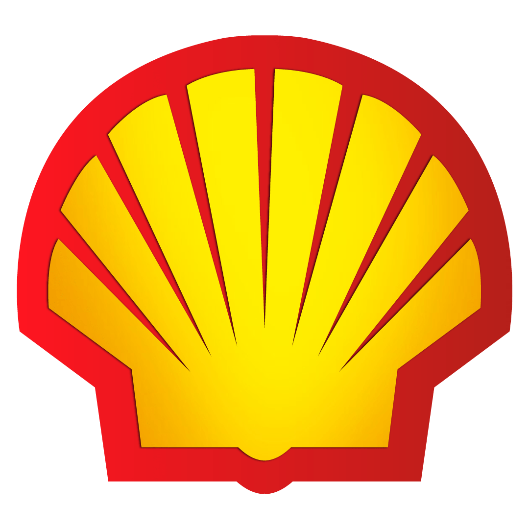 Shell logo with yellow and red colors
