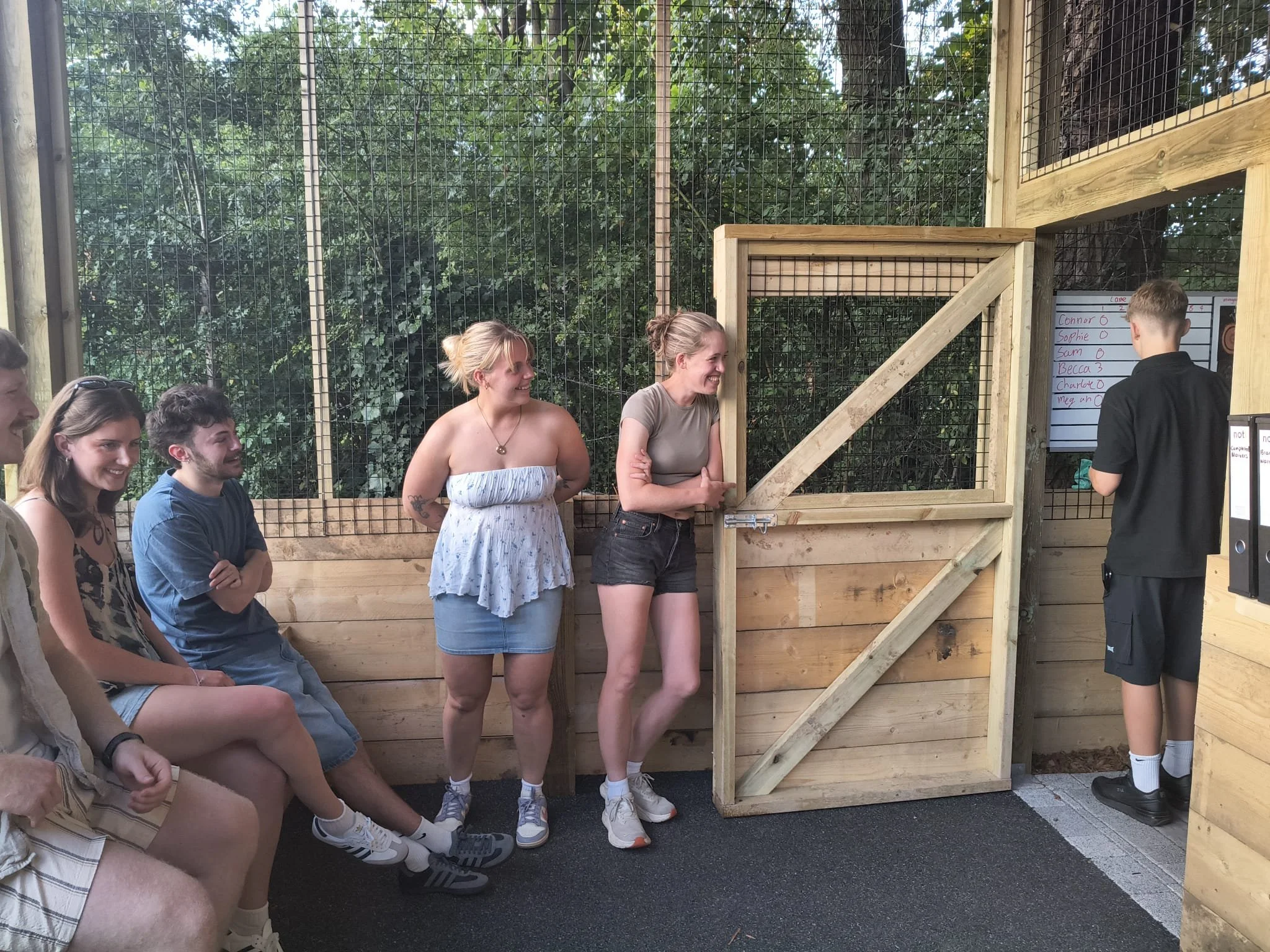 Bermuda Blades birthday activities axe throwing near Hitchin