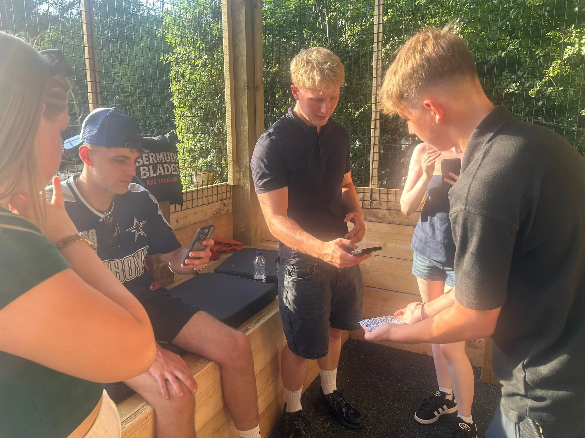 Rate your outdoor experience at Bermuda Blades axe throwing near Hitchin