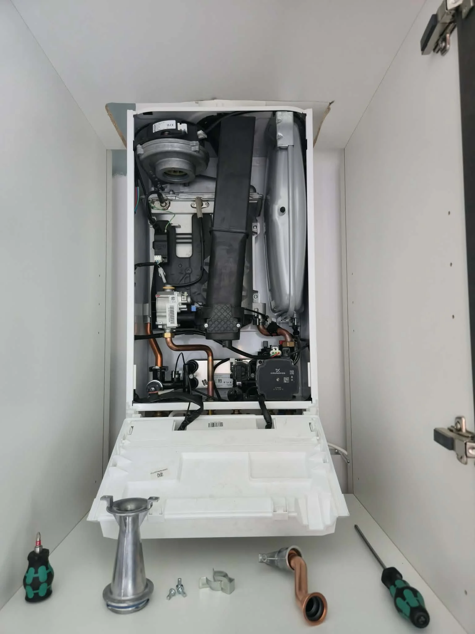 Annual boiler service. Gas safe registered