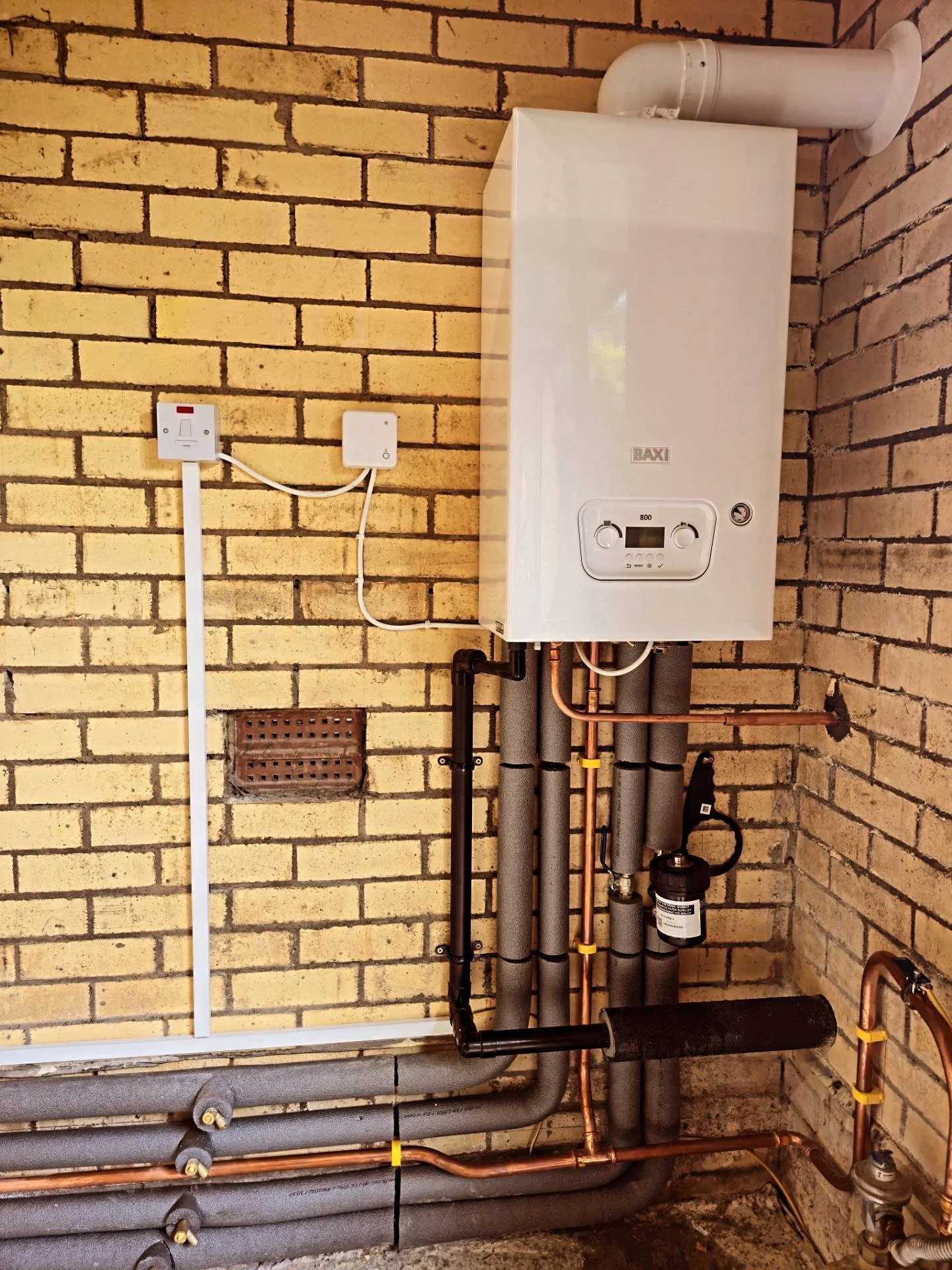 Baxi 836 Install with Hive Smart Thermostat & 10 year Warranty