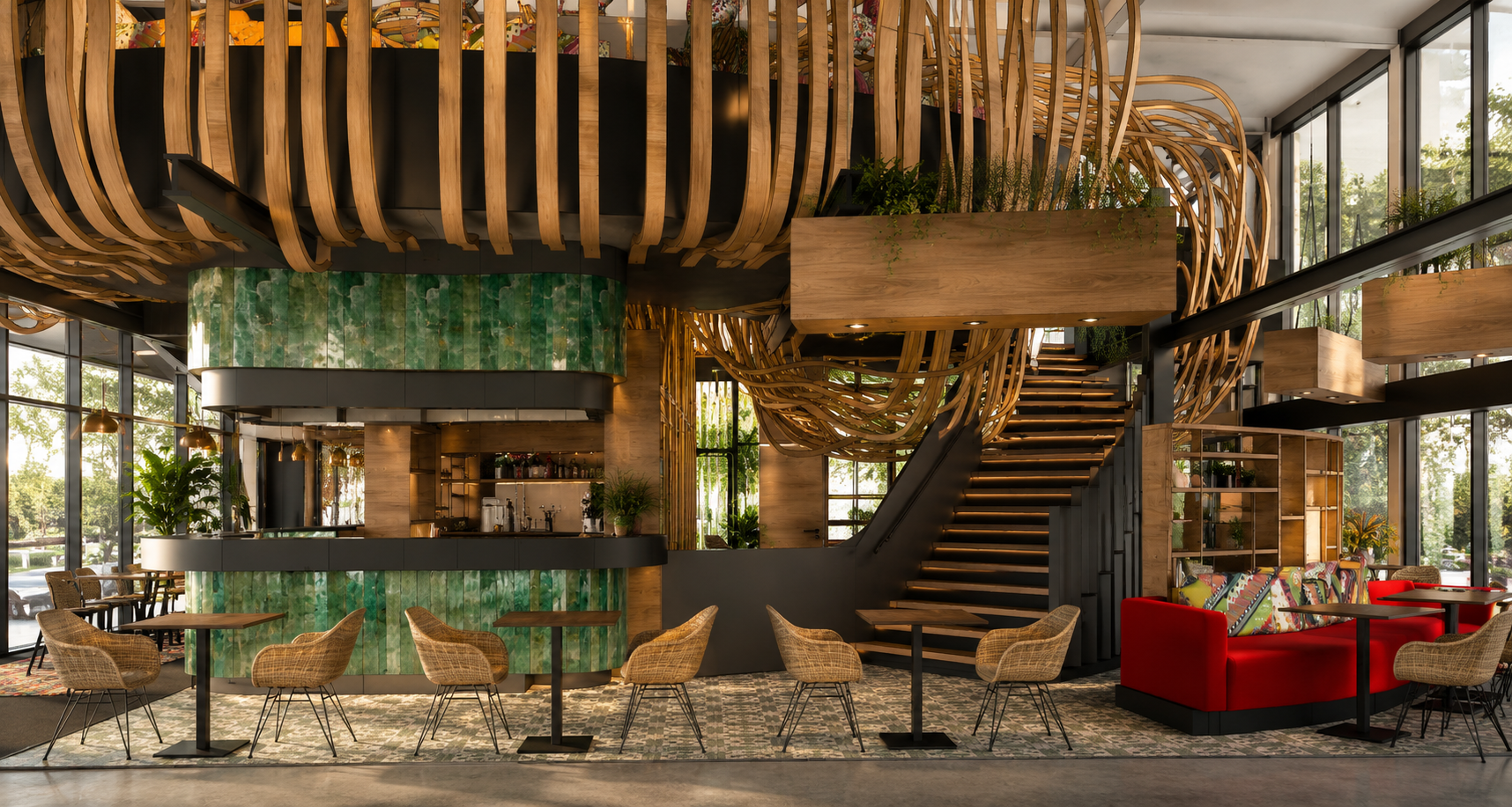 Bar Visuel 3D - Gong