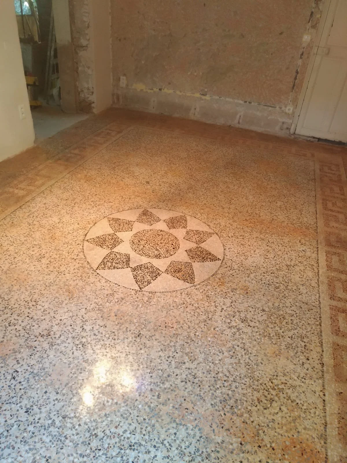 Sol en terrazzo Hôtel d'Agar, Cavaillon