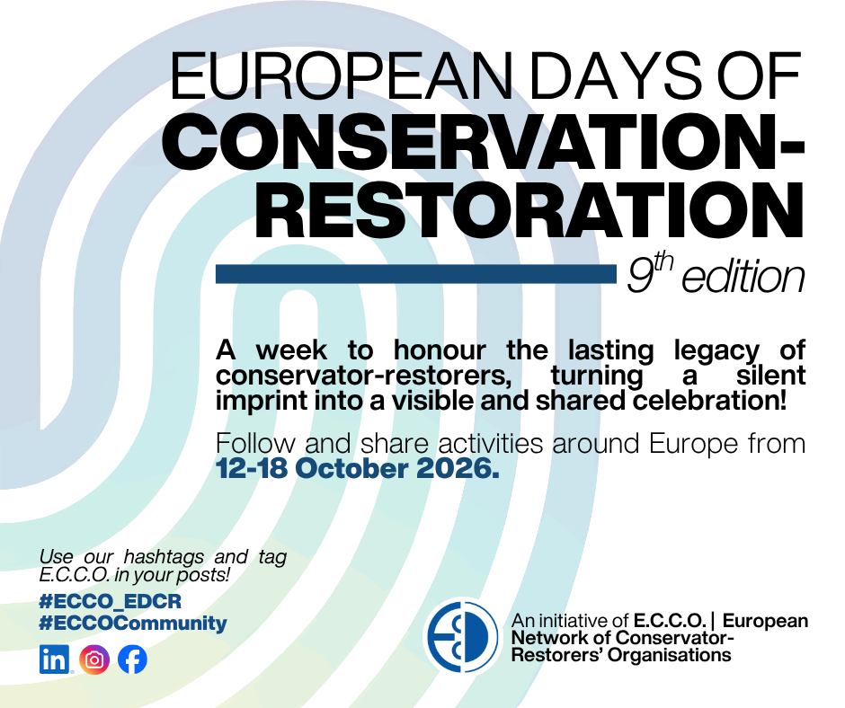 EDCR - European Days of Conservation-Restoration 2026