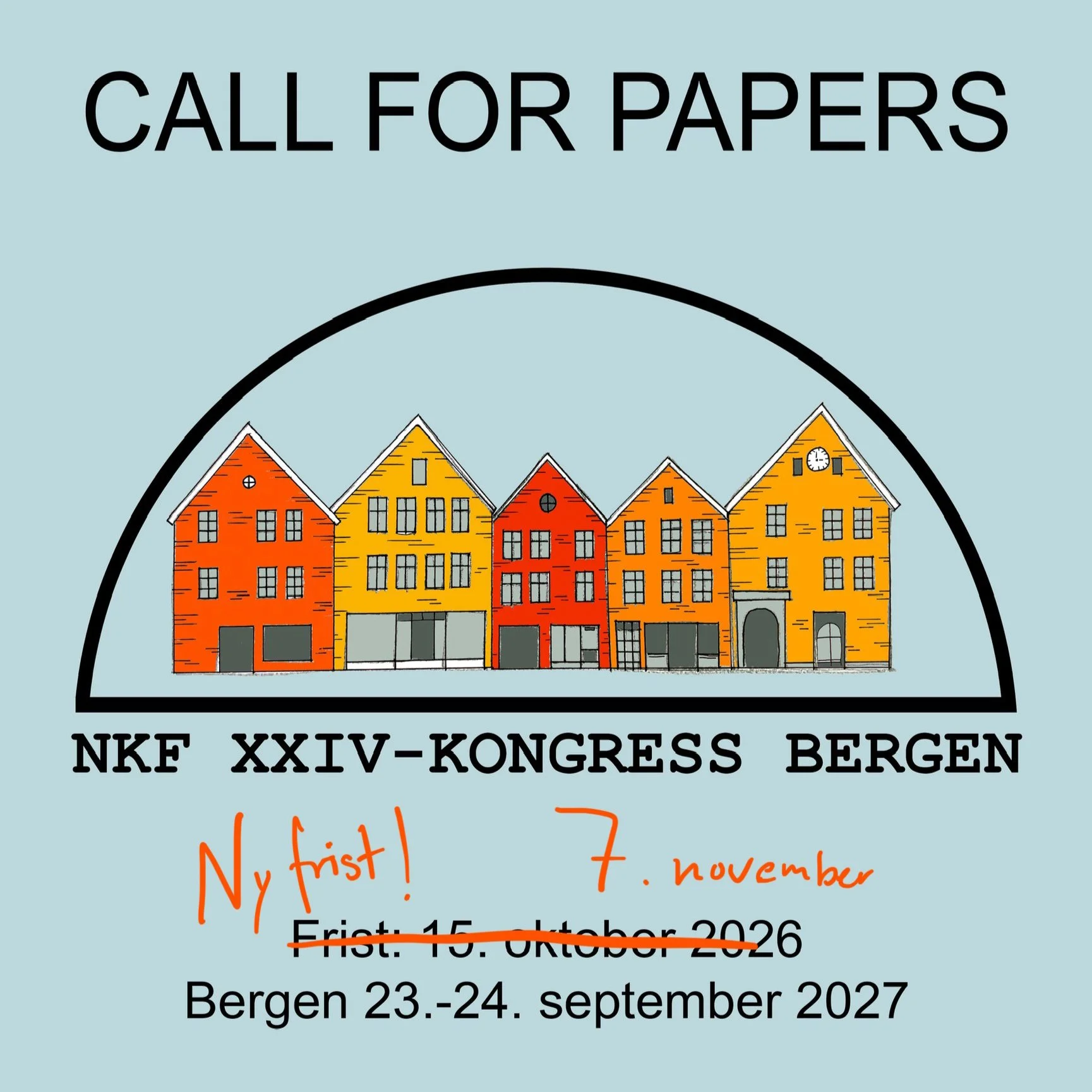 NKF-Kongress i Bergen - Call for Papers