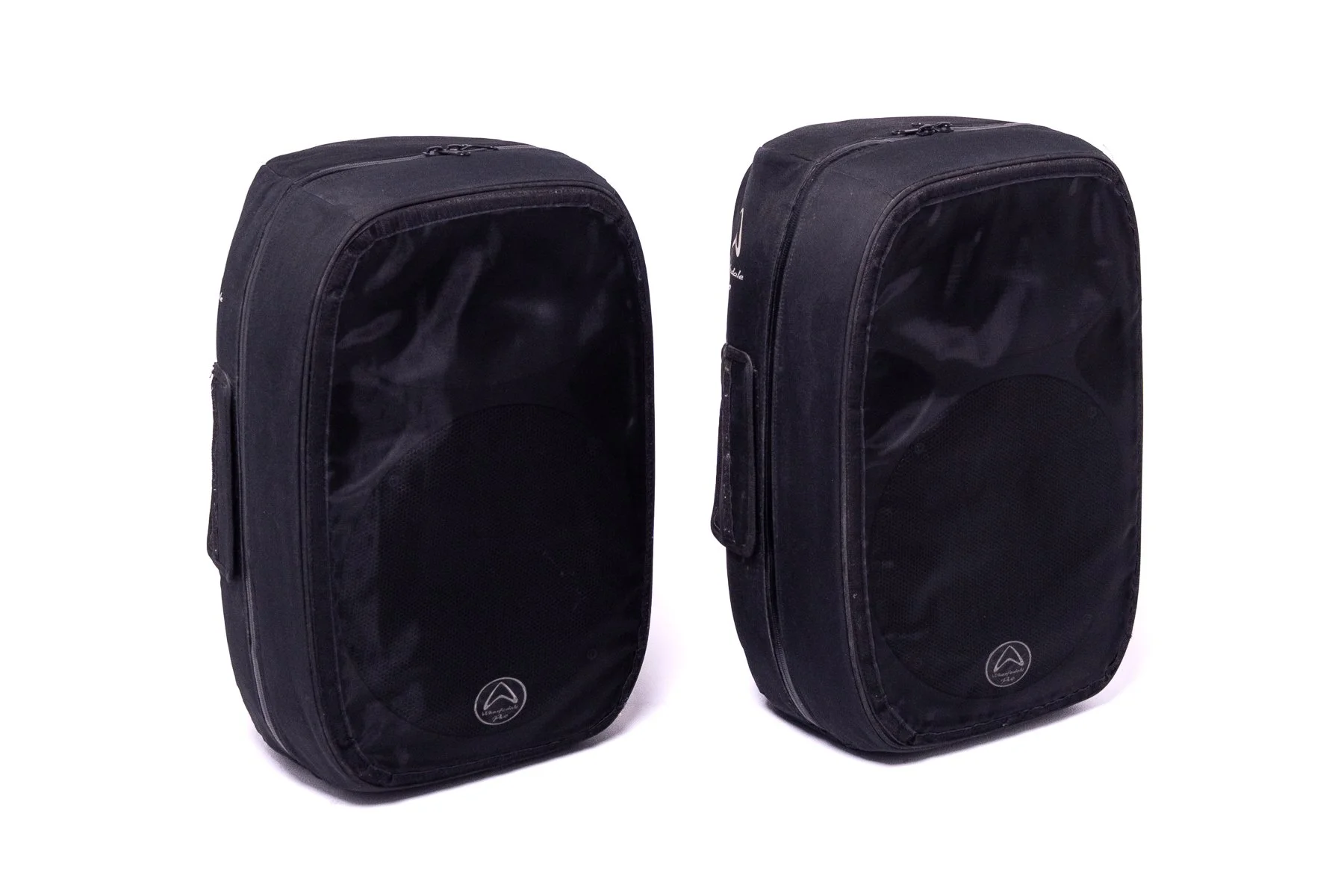 Wharfedale TITAN-12D Active Speakers — pair of 12-inch powered loudspeakers providing clear, high-output sound for music playback, events, productions and on-set monitoring. 300W continuous power per speaker with a 55Hz–20kHz frequency response.