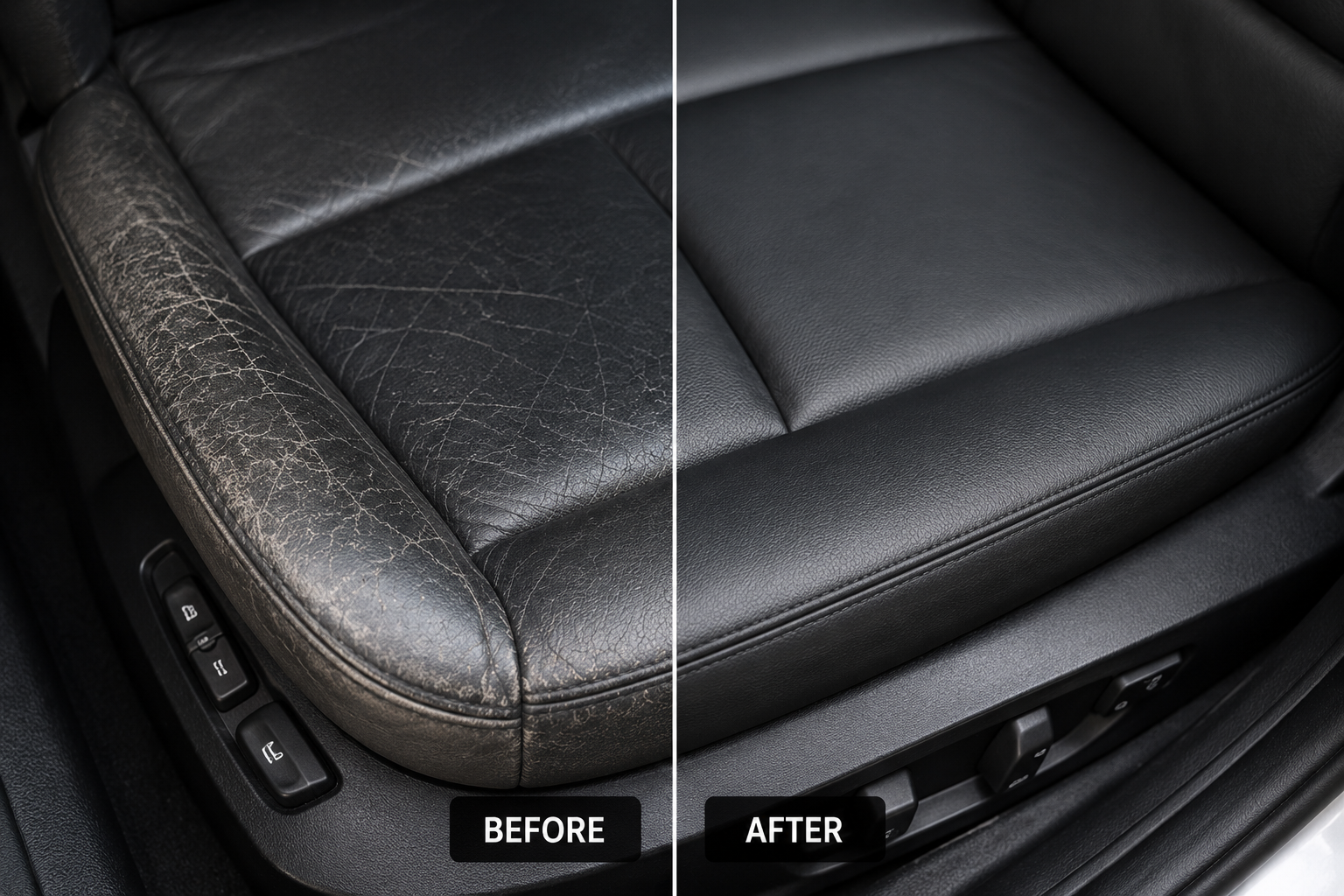 Leather Crack Repair & Respray €- Price Upon Inspection