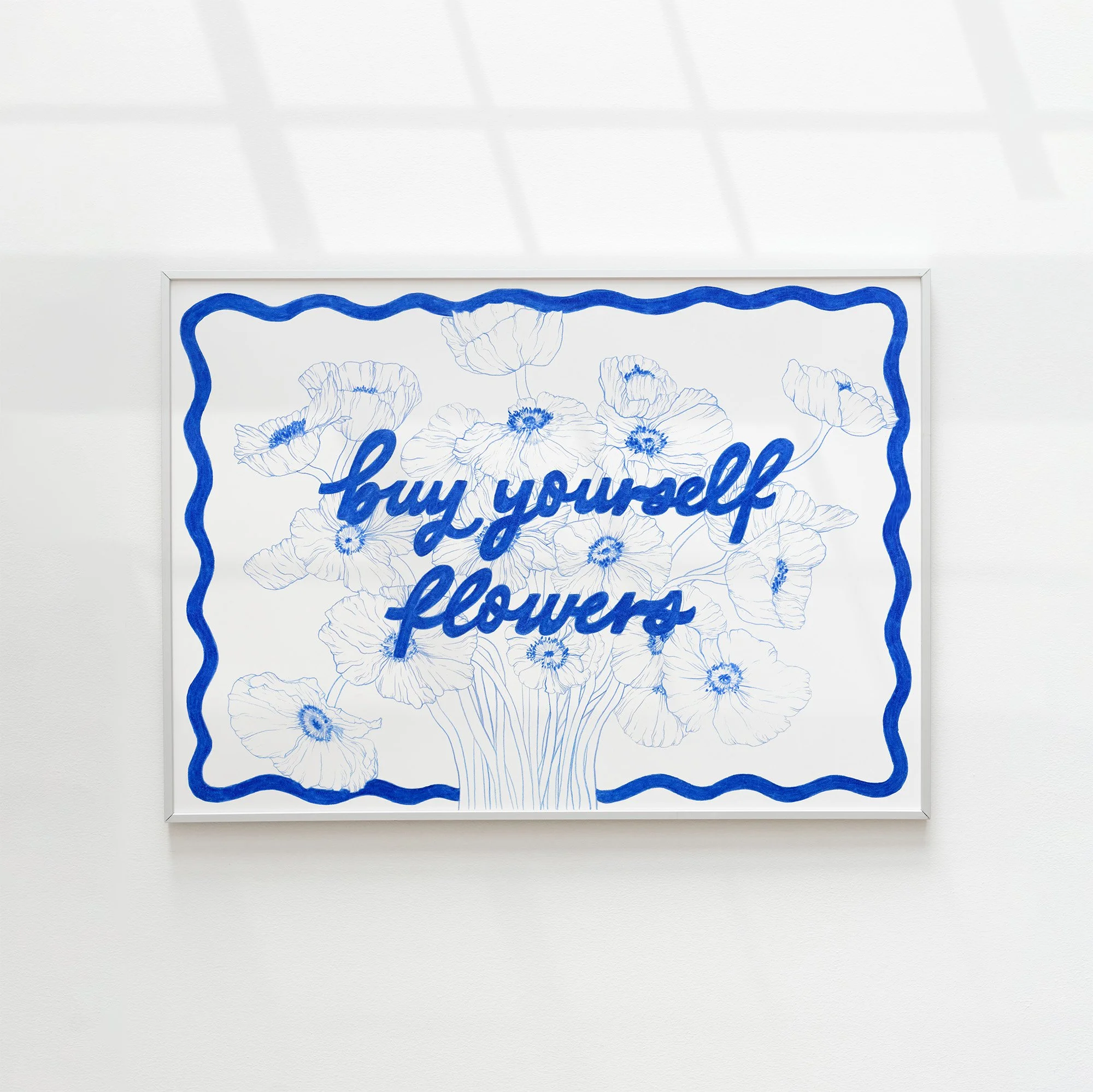 Buy Yourself Flowers Print