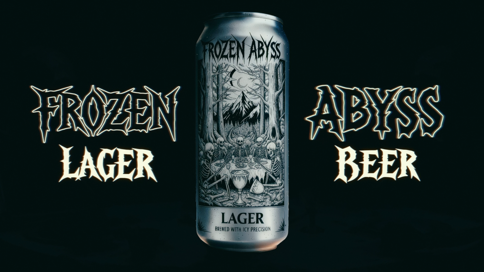 FROZEN ABYSS lager beer