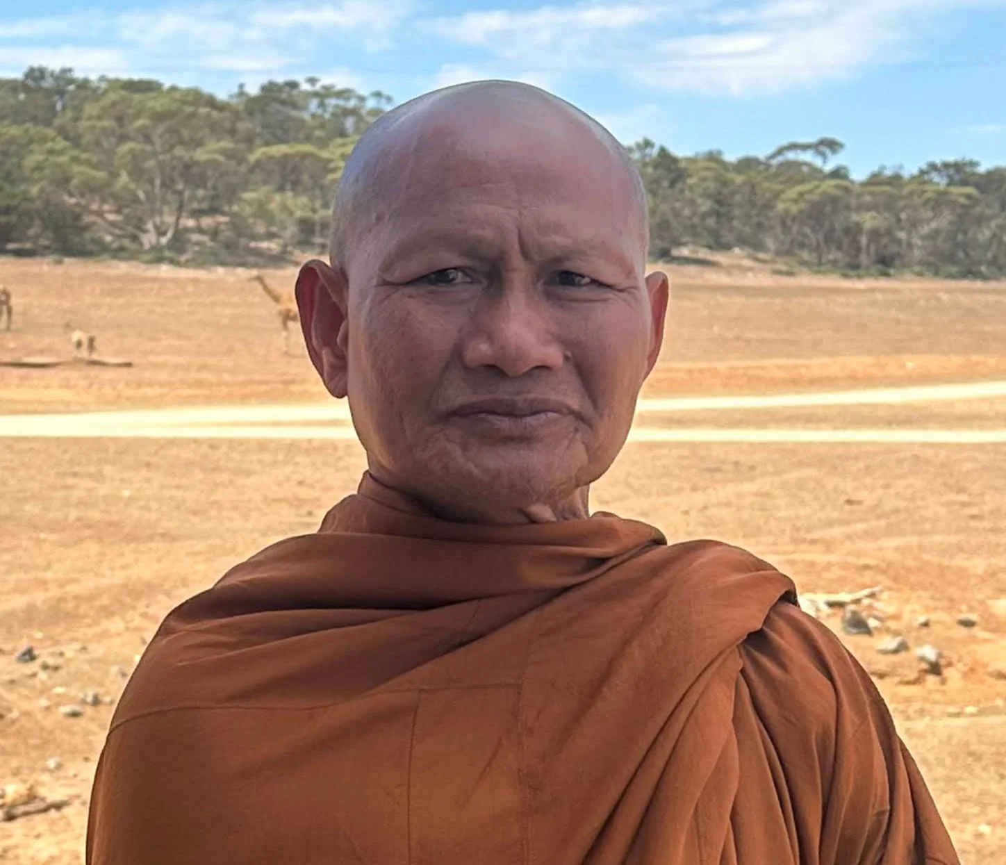 Phra Khru Paladsuwanatirek (Luang Por Sawang), Wat Pah Wiweik Dhammachah, Ubon, Thailand