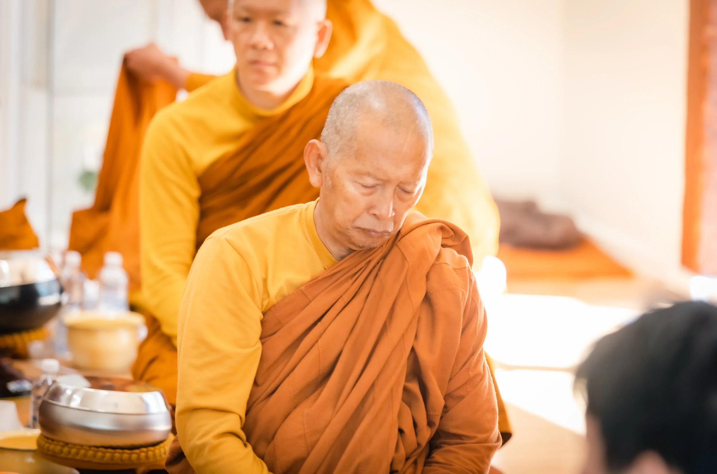 Phra Khru Samu Somroeng, Wat Pah Phrabuddhabaht, Ubon, Thailand