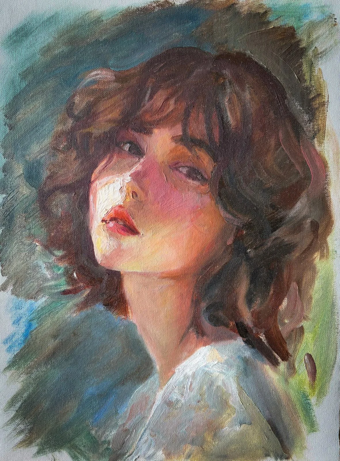 Gaze from the past