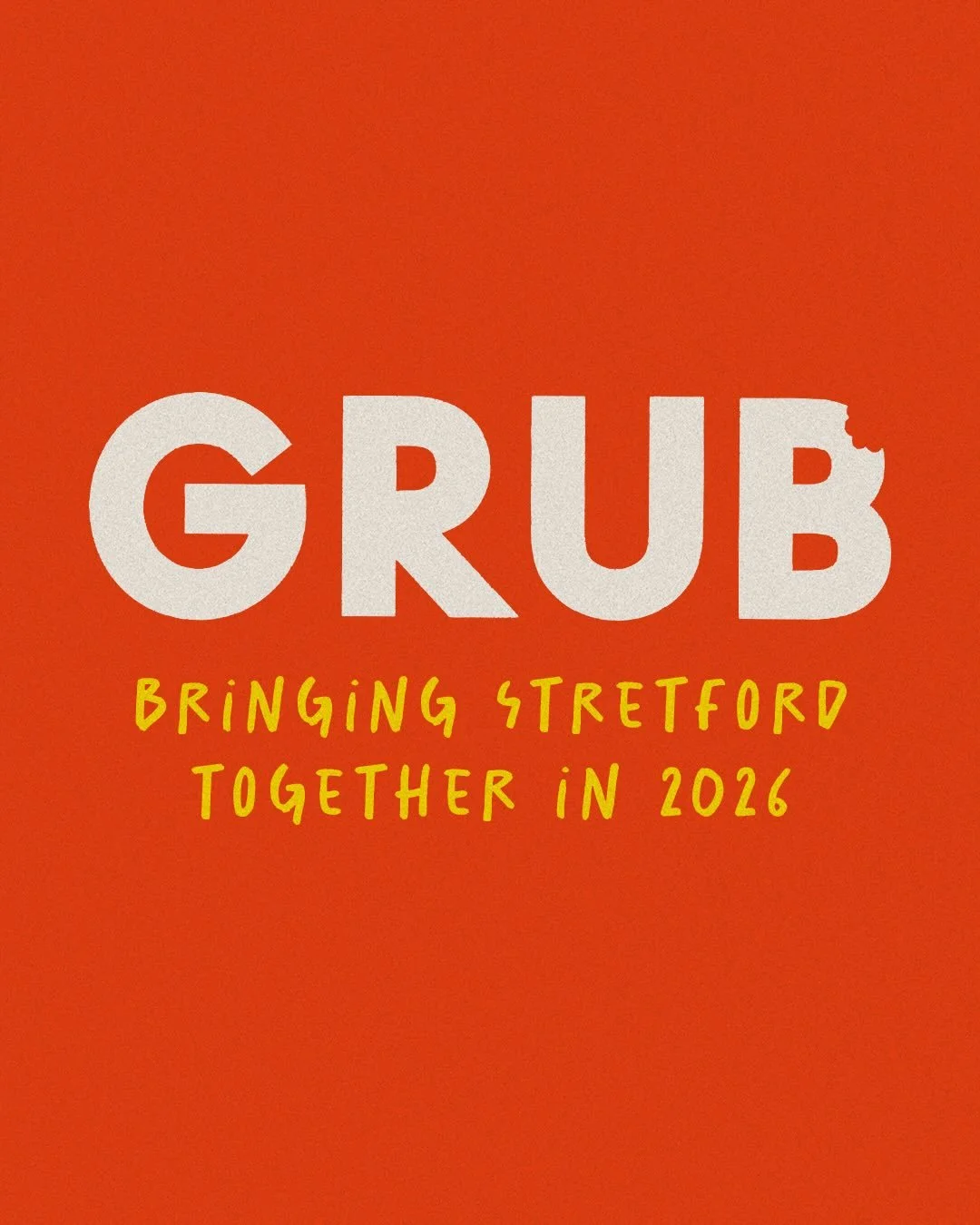 🚧 GRUB STRETFORD IN PROGRESS 🚧

FOLLOW @grubstretford FOR UPDATES.

LAUNCH PARTY THU 4 JUNE.