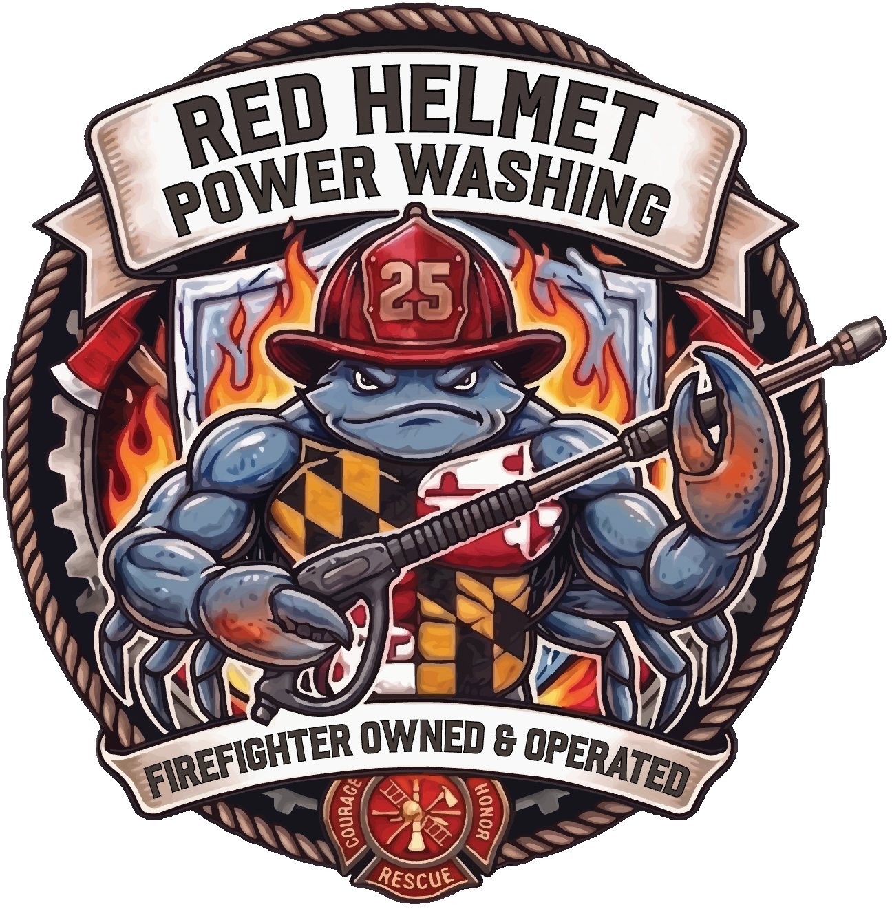 Red Helmet Power Washing