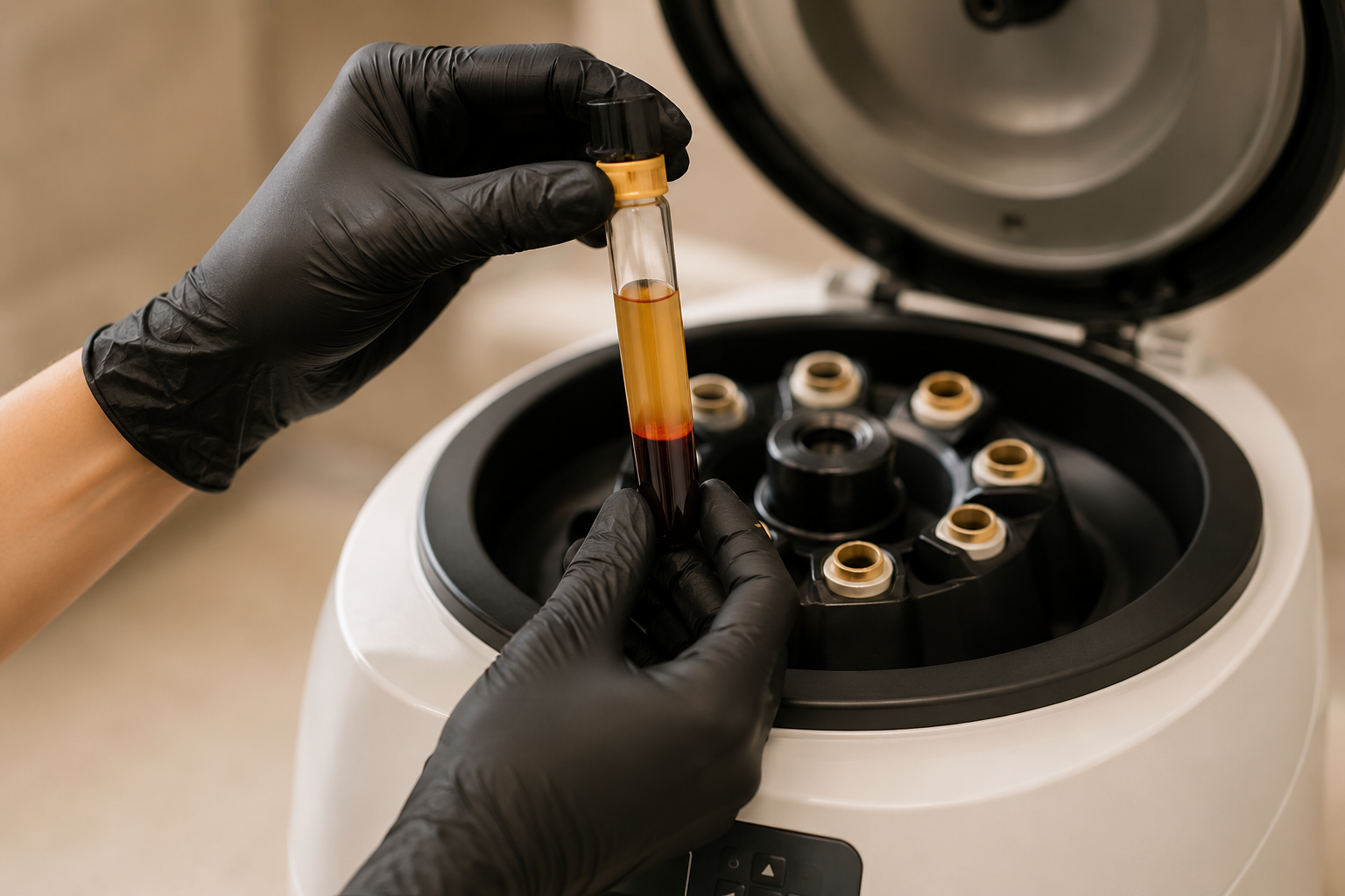 Platelet Rich Fibrin (PRF) therapy process