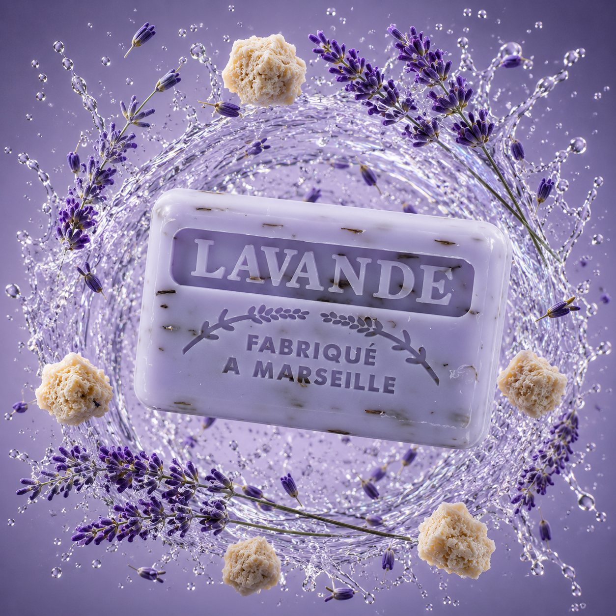Lavande scrub