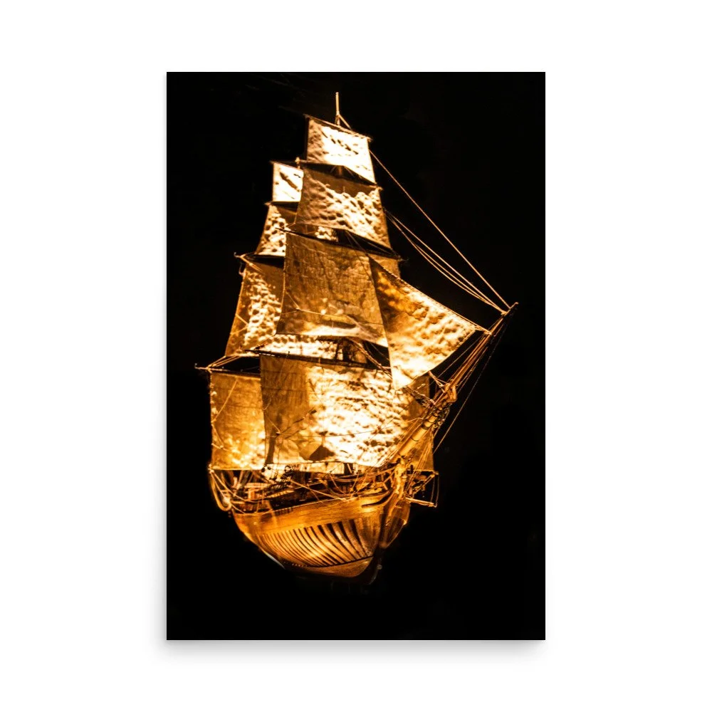 Floating Ship (Matte Print, 36" x 24")
