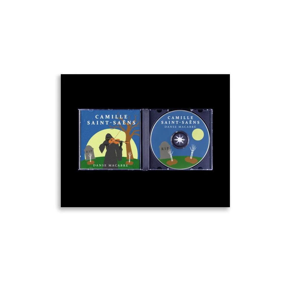 Danse Macabre CD Cover (Matte Print)