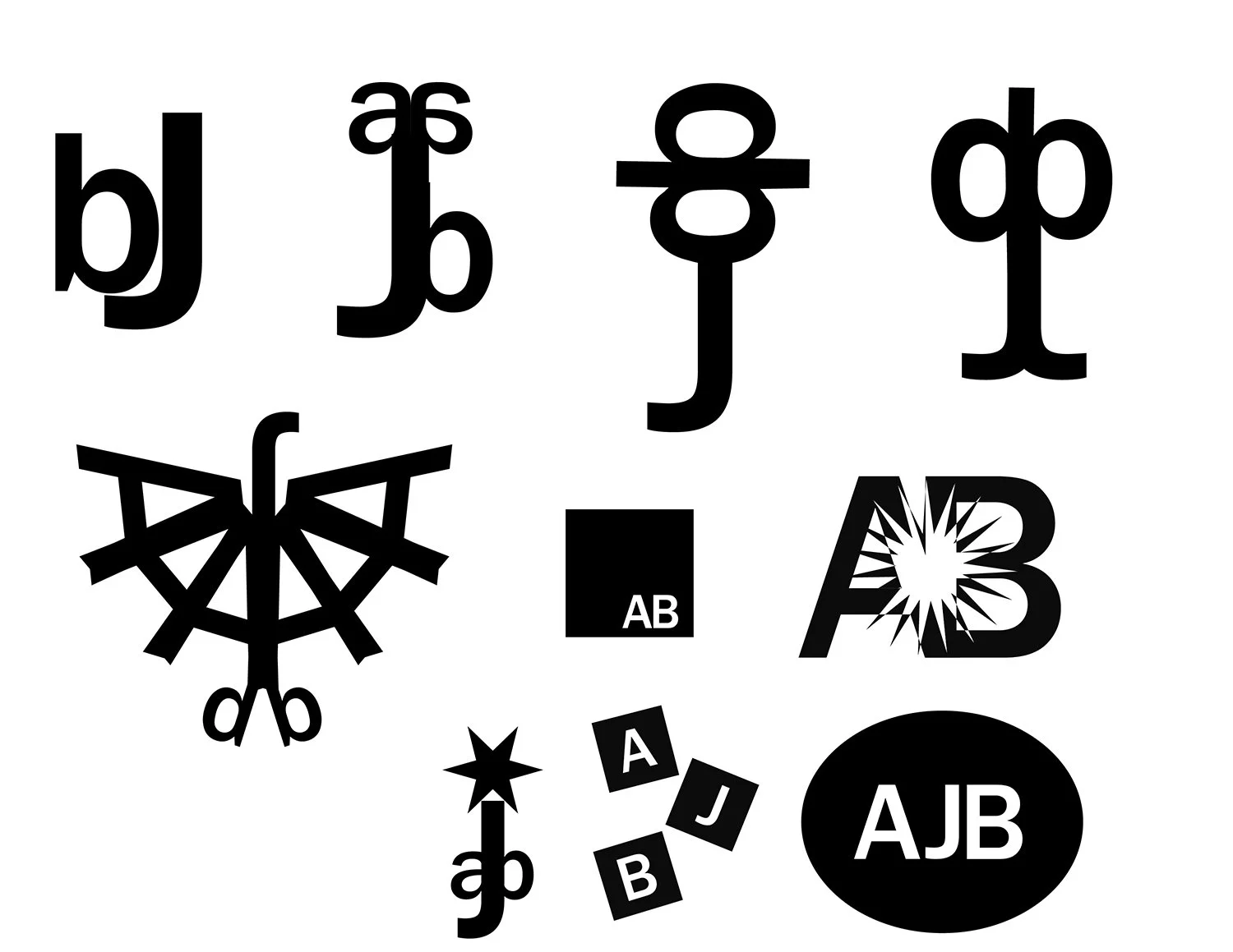 Initials Set #2