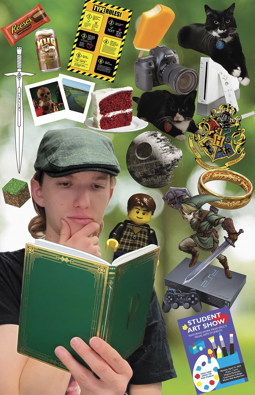 Self Portrait Photoshop Collage