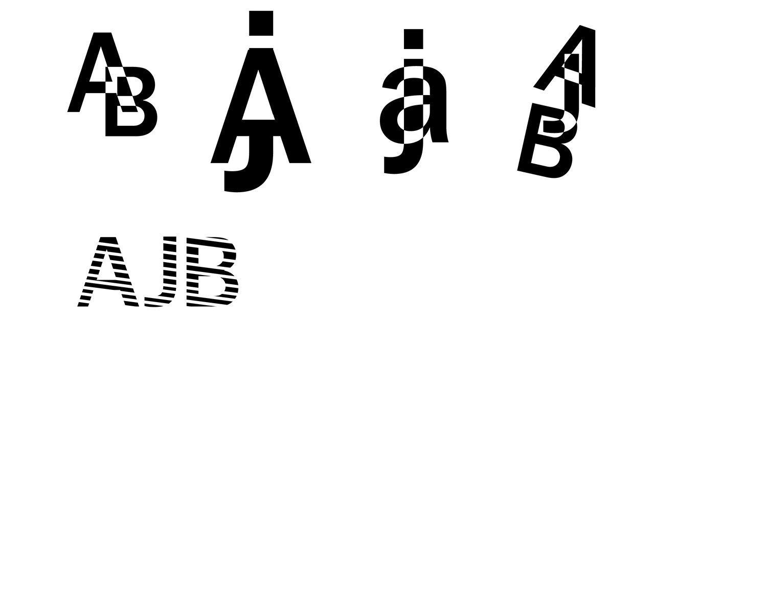 Initials Set #3