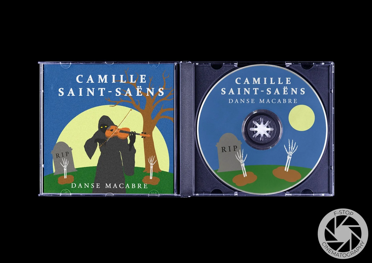 Danse Macabre CD Cover (Digital Download, 3508 x 2480 px)