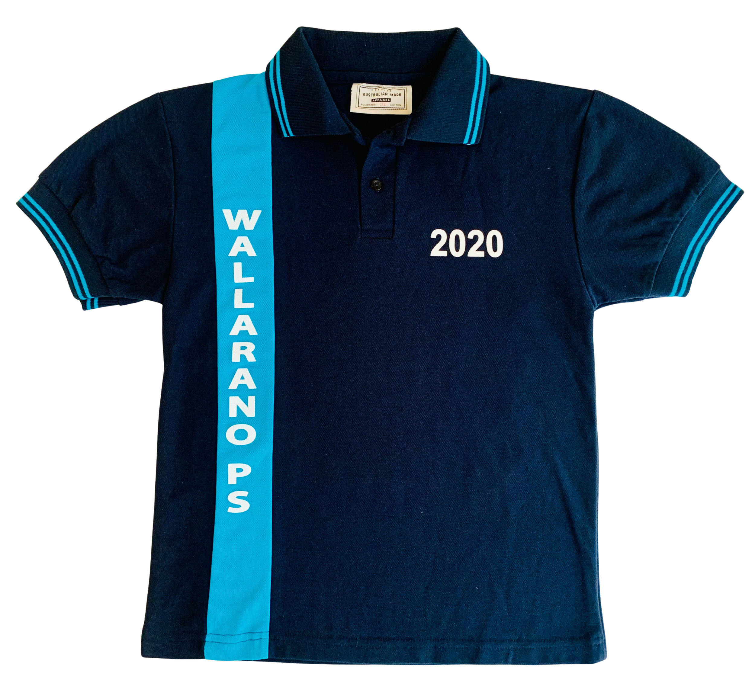 Leavers School Polo Shirt with Vertical Stripe