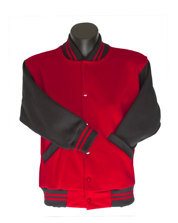 Classic Varsity Jacket - Contrast Sleeves & Trims
