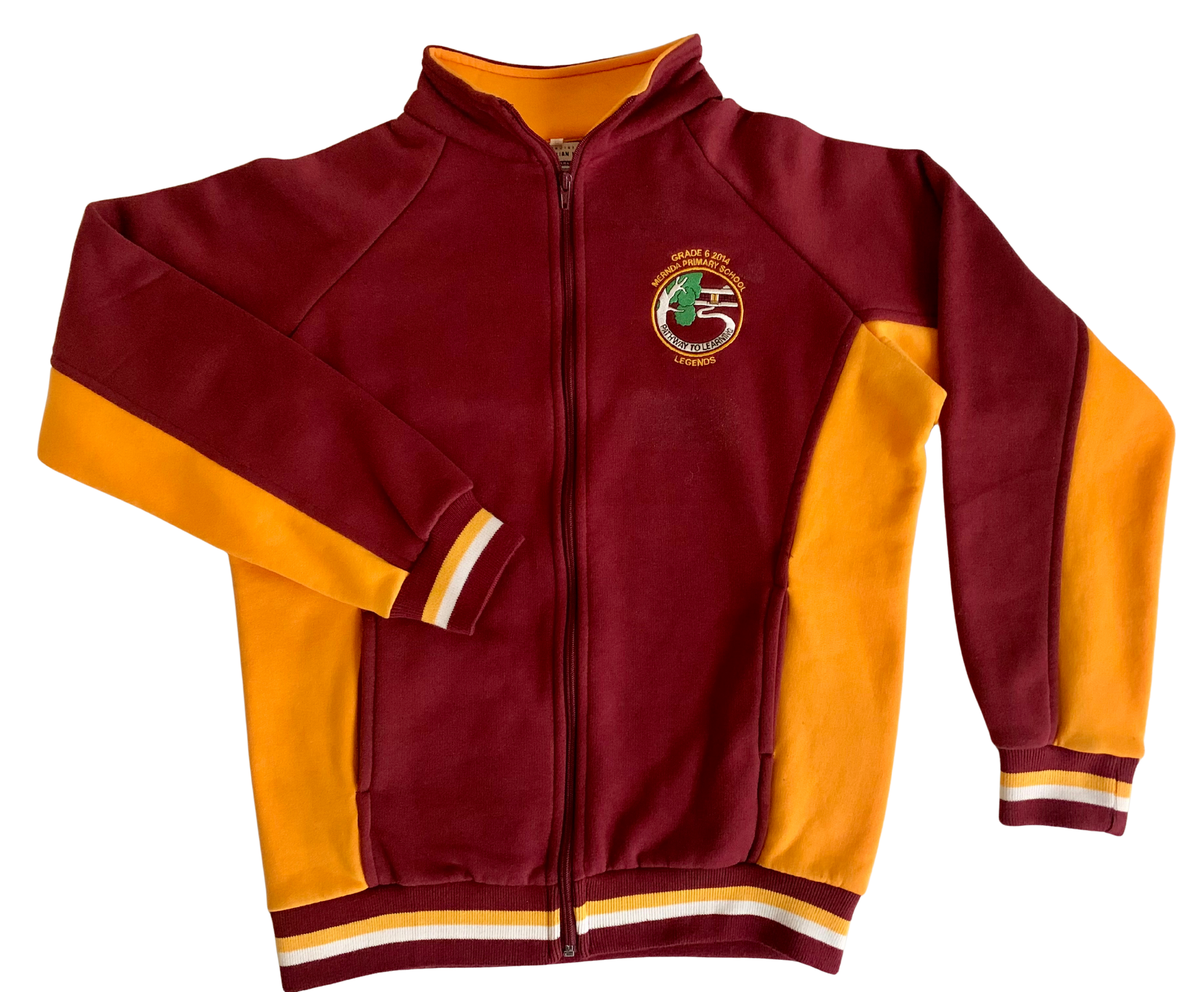 Leavers Spliced School Jacket with Stripe Trims