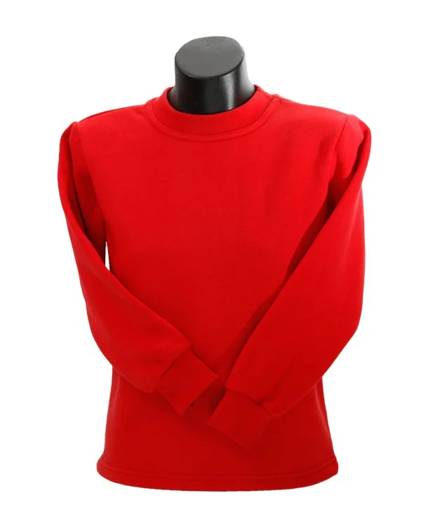 Fleecy Crew-Neck Windcheater -