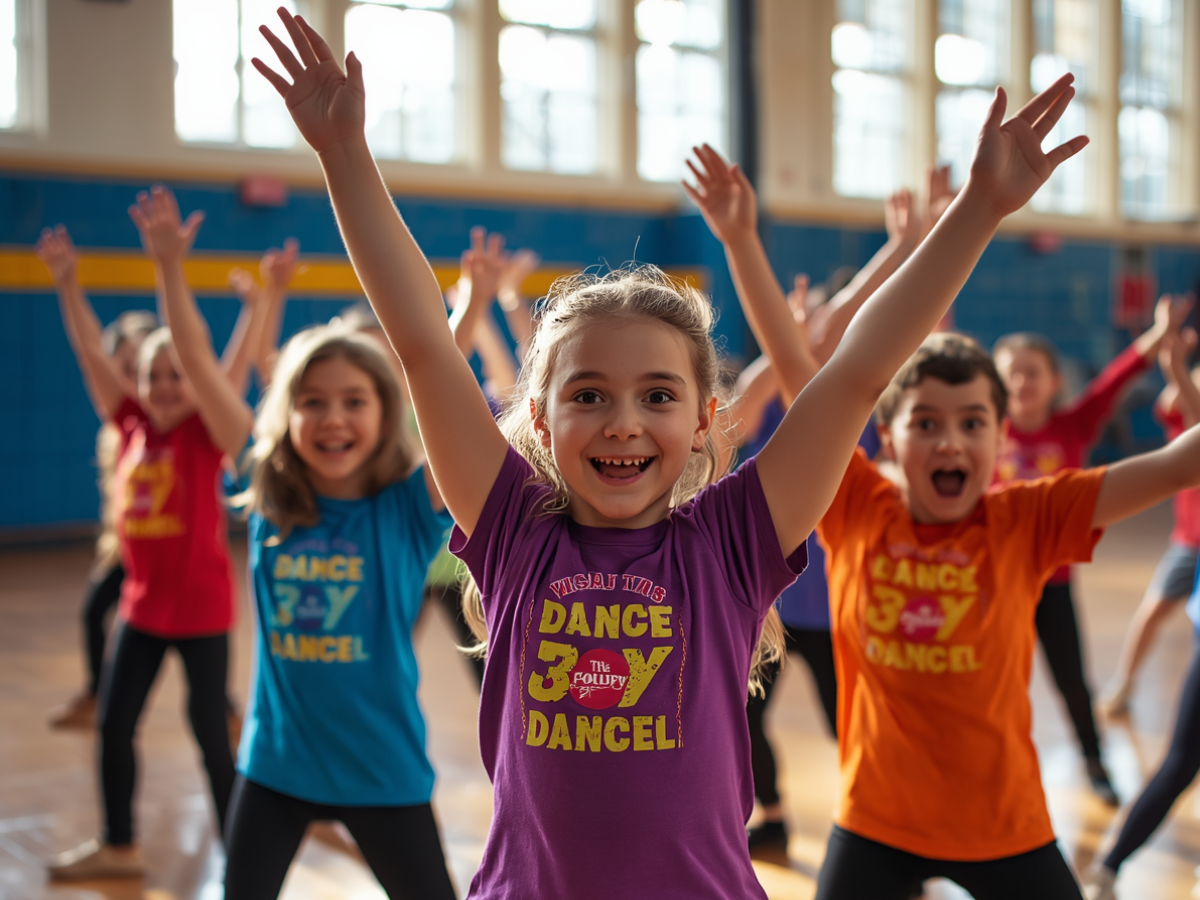 Promotional apparel dance comps and sporting events