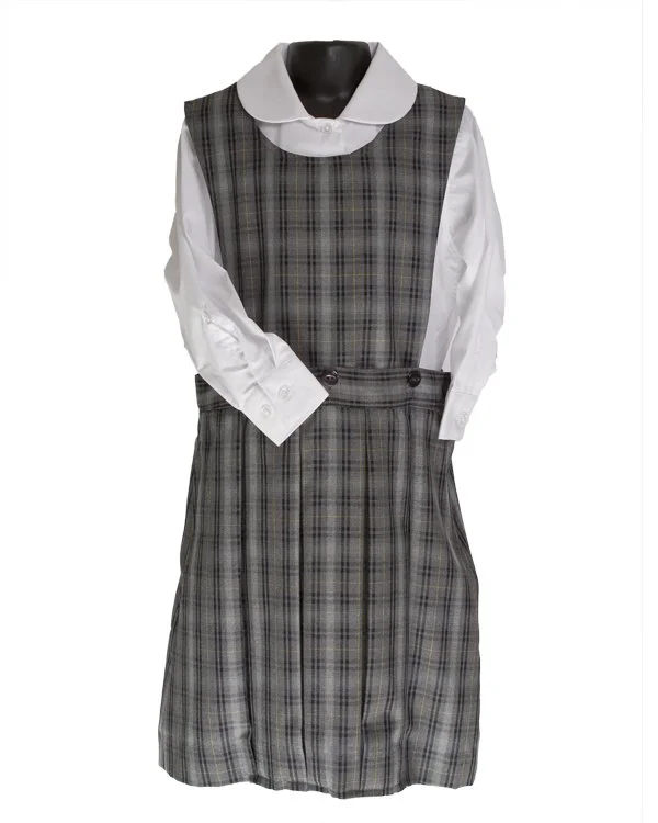 Classic Plaid School Dress