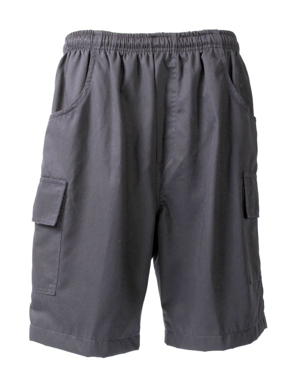 Versatile Cargo Shorts with Stretch Waistband