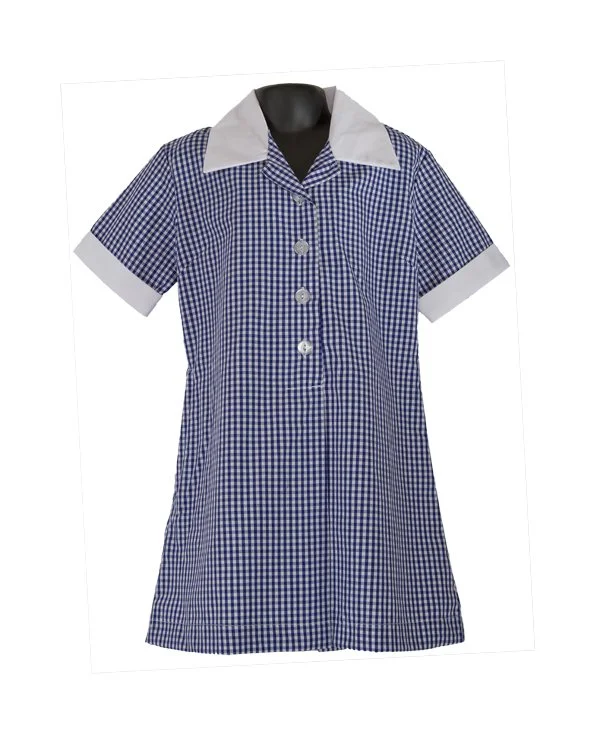 Girls' Gingham Check School Dress