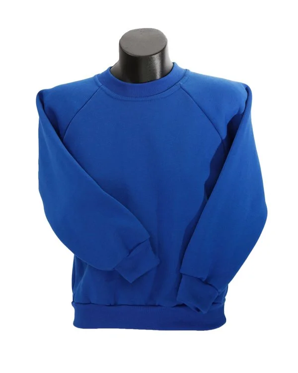 Fleecy Crew Neck Raglan Windcheater