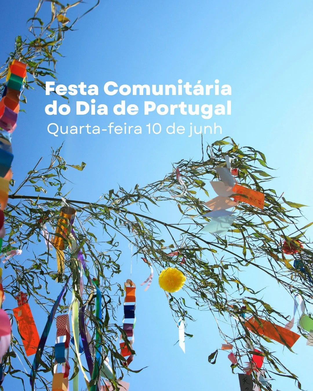 Salve a data! 
Save the date for an exciting day to celebration Portugal Day! 🎉🎉