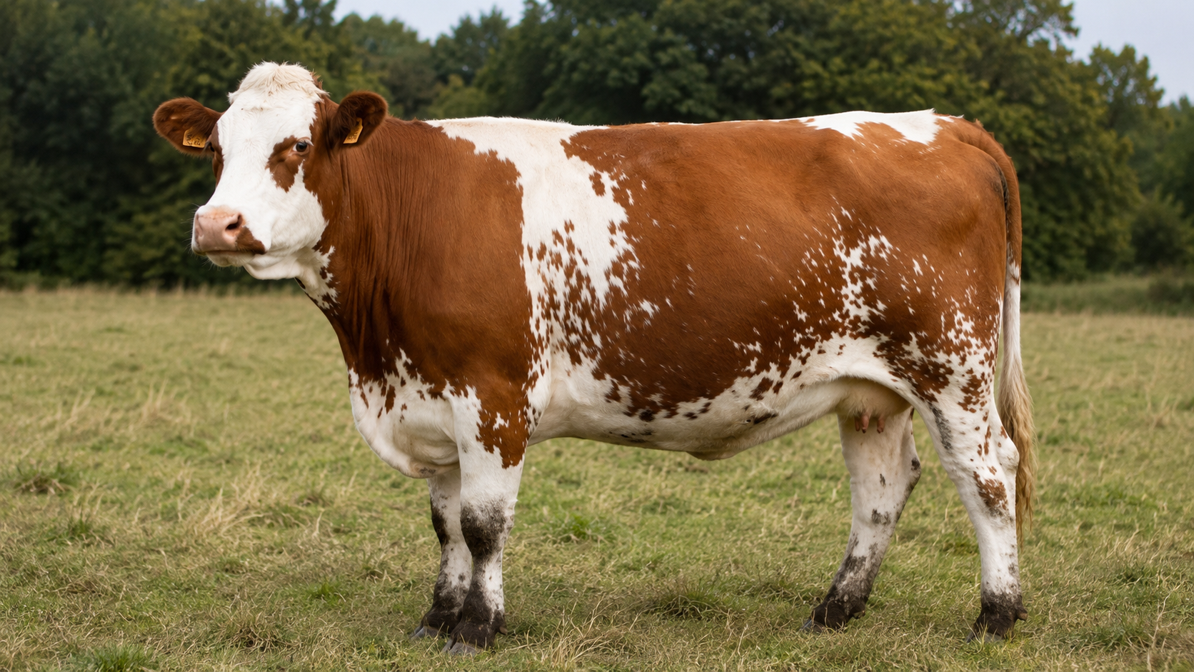 Vaca Ayrshire procedente de Finlandia con alimentación enriquecida con cacao, exclusiva de LAVAKA Steak House.